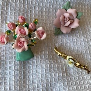 Roses 3D Beautiful Brooch’s